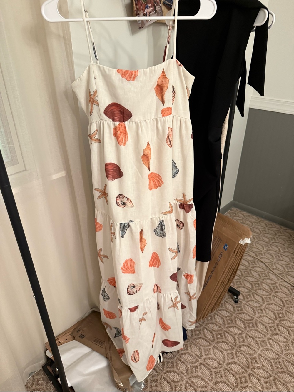 Vici Coastal Calls Seashell Fit And Flare Maxi Dress - Picture 5 of 8